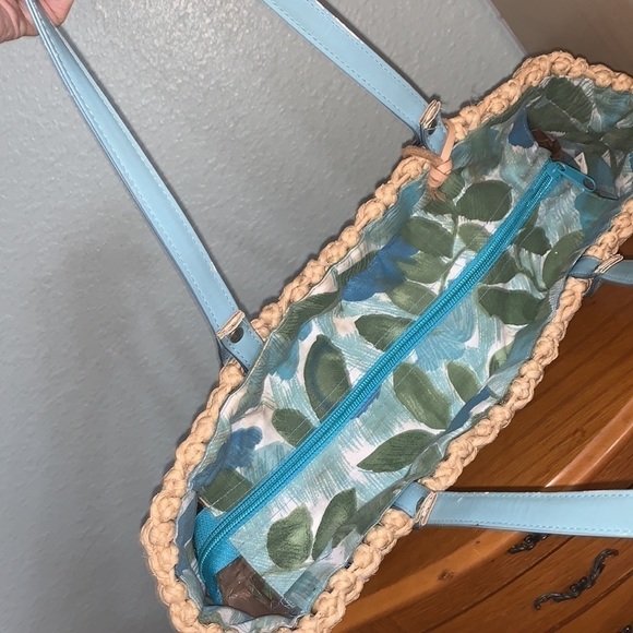 Nine west vintage wicker rope, weave bag - Picture 5 of 6